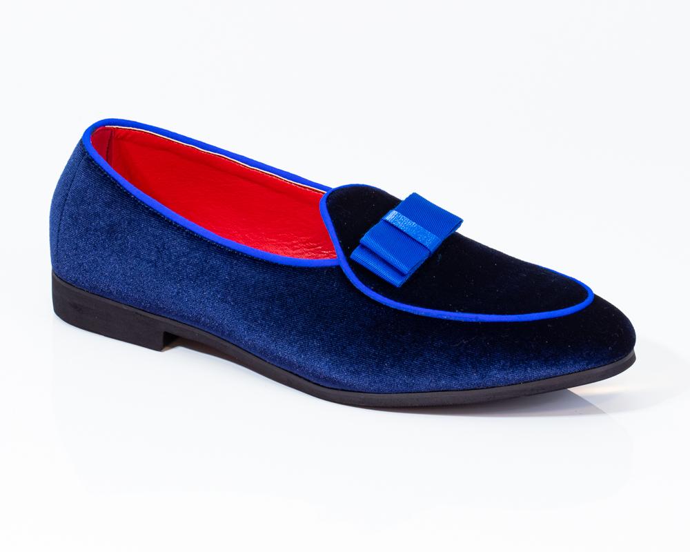 Premium Design Loafers.   Mens Loafers Driving Shoes for Men Leather Elegant Moccasin Wedding Dress Smoking Slipper Bow Blue